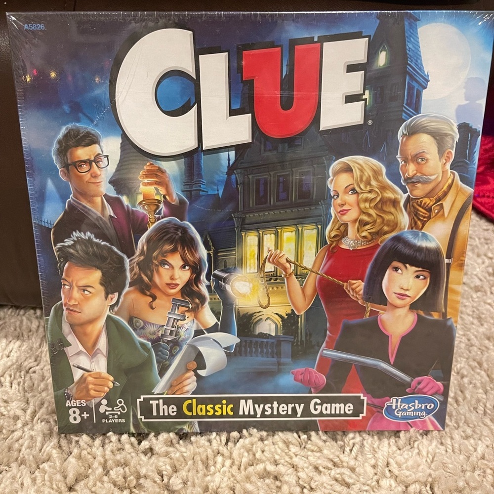 Original New In Box Clue Game